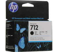 Картридж HP 712 | 3ED71A оригинальный струйный картридж HP [3ED71A] 80 мл, черный