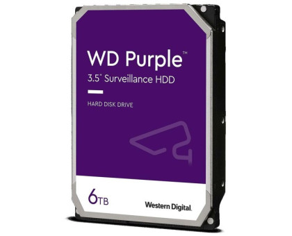Жесткий диск 6000Gb WD Purple WD62PURZ