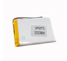 Аккумулятор 3.7v 2500mAh 80x60x3.5 мм (2 pin)