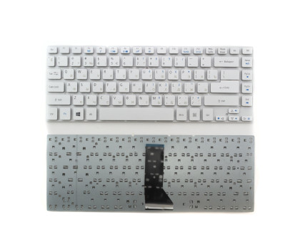 Клавиатура для ноутбука Acer Aspire 3830, 4830 серебристая