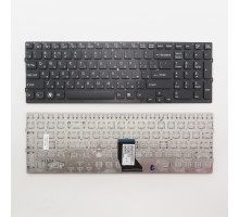 Клавиатура для ноутбука Sony VPC-CB, VPC-CB17 черная без рамки