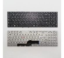 Клавиатура для ноутбука Samsung NP300E5V, NP350V5C черная без рамки