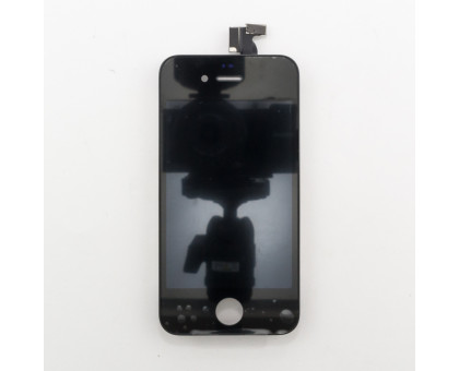 Дисплей в сборе с тачскрином для Apple iPhone 4 черный - оригинал