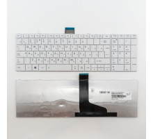 Клавиатура для ноутбука Toshiba C850, L850, P850 белая