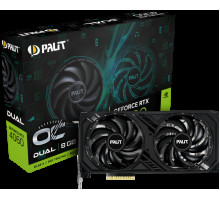 Видеокарта GeForce RTX 4060 8Gb Palit Dual OC NE64060T19P1-1070D