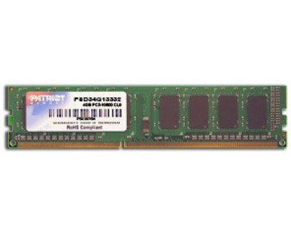 Модуль памяти DDR3 4Gb Patriot 1333 PSD34G13332