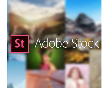 Adobe Stock for teams (Other) 12 Мес. Level 1 1-9 лиц
