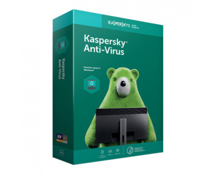 Kaspersky Anti-Virus продление 2 ПК на 1 год
