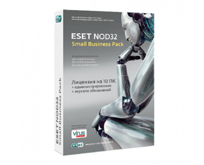 ESET NOD32 Small Business Pack (1 год - продление) - 3 ПК