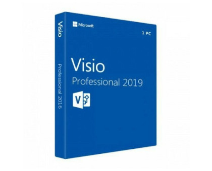 Microsoft Visio Professional 2019 (лицензия ESD)