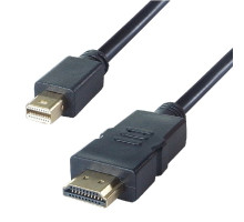 Кабель DisplayPort mini -> HDMI 1,8m Telecom TA695